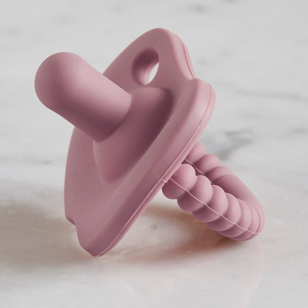 Tiny Comforts Pacifier - Berry Pink
