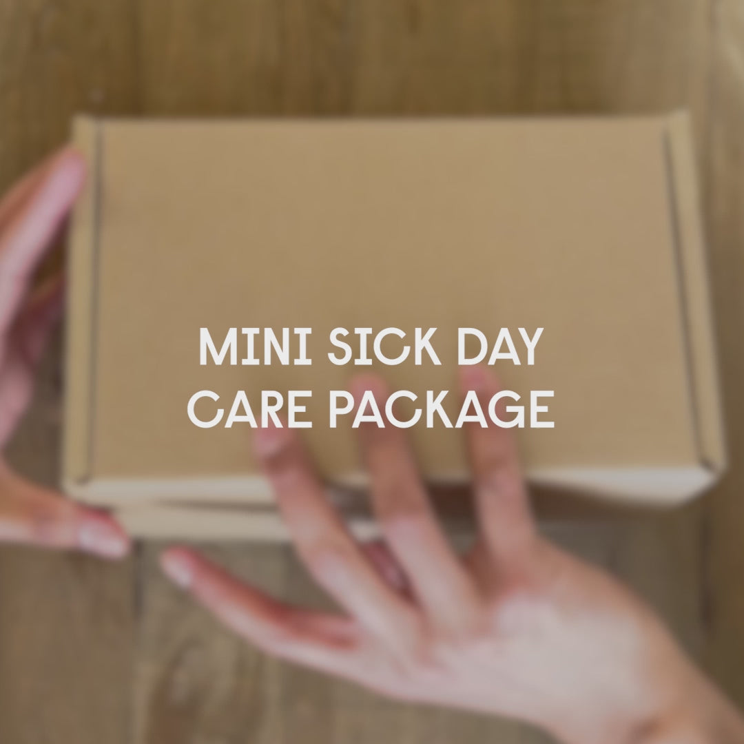 Mini Sick Day Care Package video